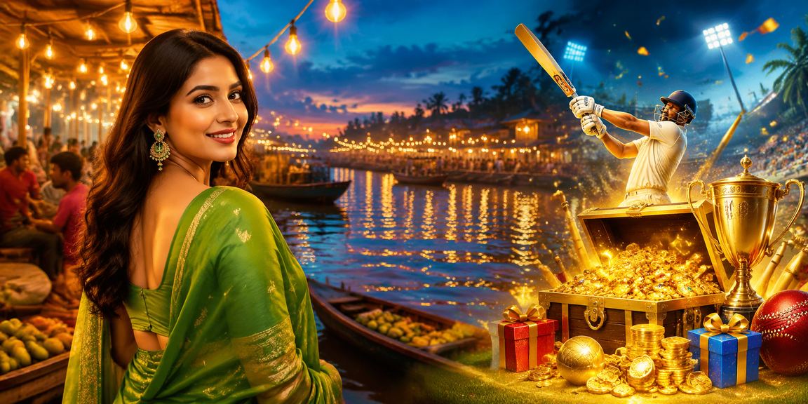 বরিশালে ক্রিকেট বেটিং উপভোগ করছেন একজন বাংলাদেশি নারী খেলোয়াড়