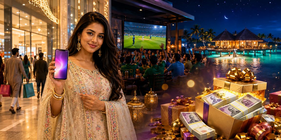 সেন্ট মার্টিনে ঈদ উৎসবের আনন্দে ক্রিকেট বেটিং উপভোগ করছেন একজন খেলোয়াড়